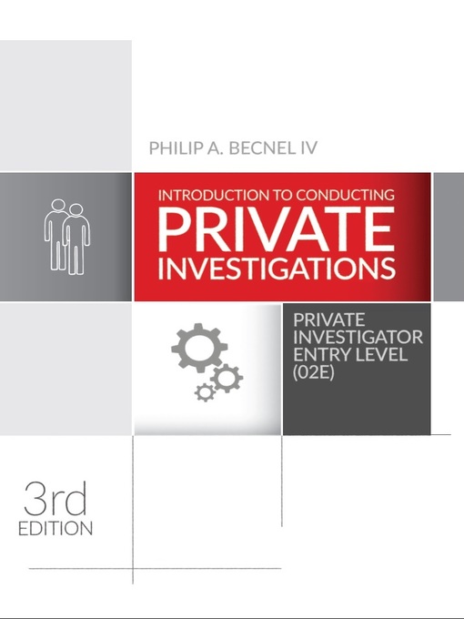 Title details for Introduction to Conducting Private Investigations by Philip A. Becnel IV - Available